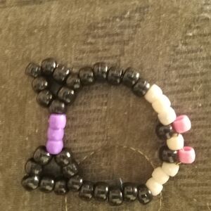 Beaded Kuromi Braclete